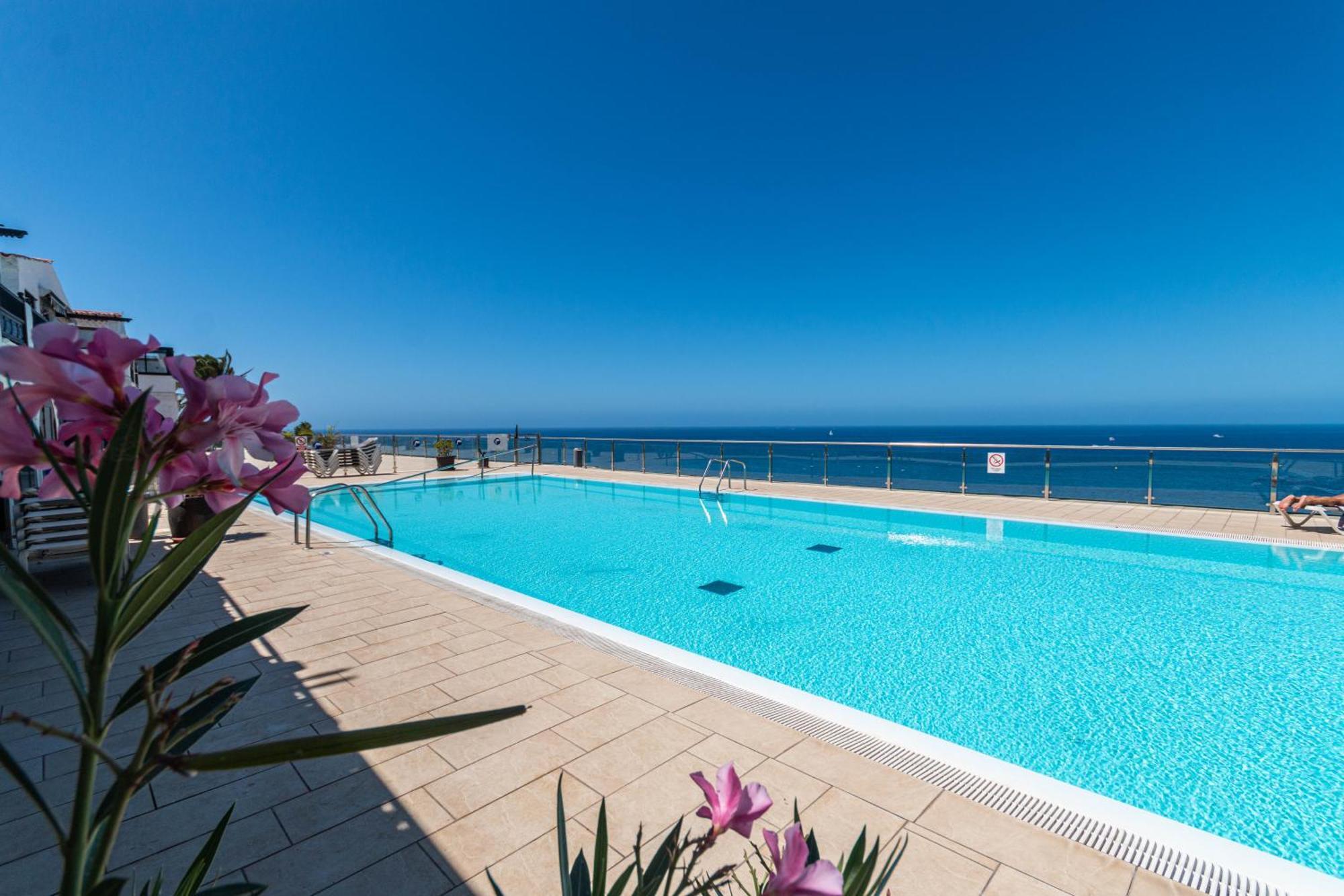 Very Romantic Seaview Apartment Patalavaca Mogan With Warm Pool Экстерьер фото